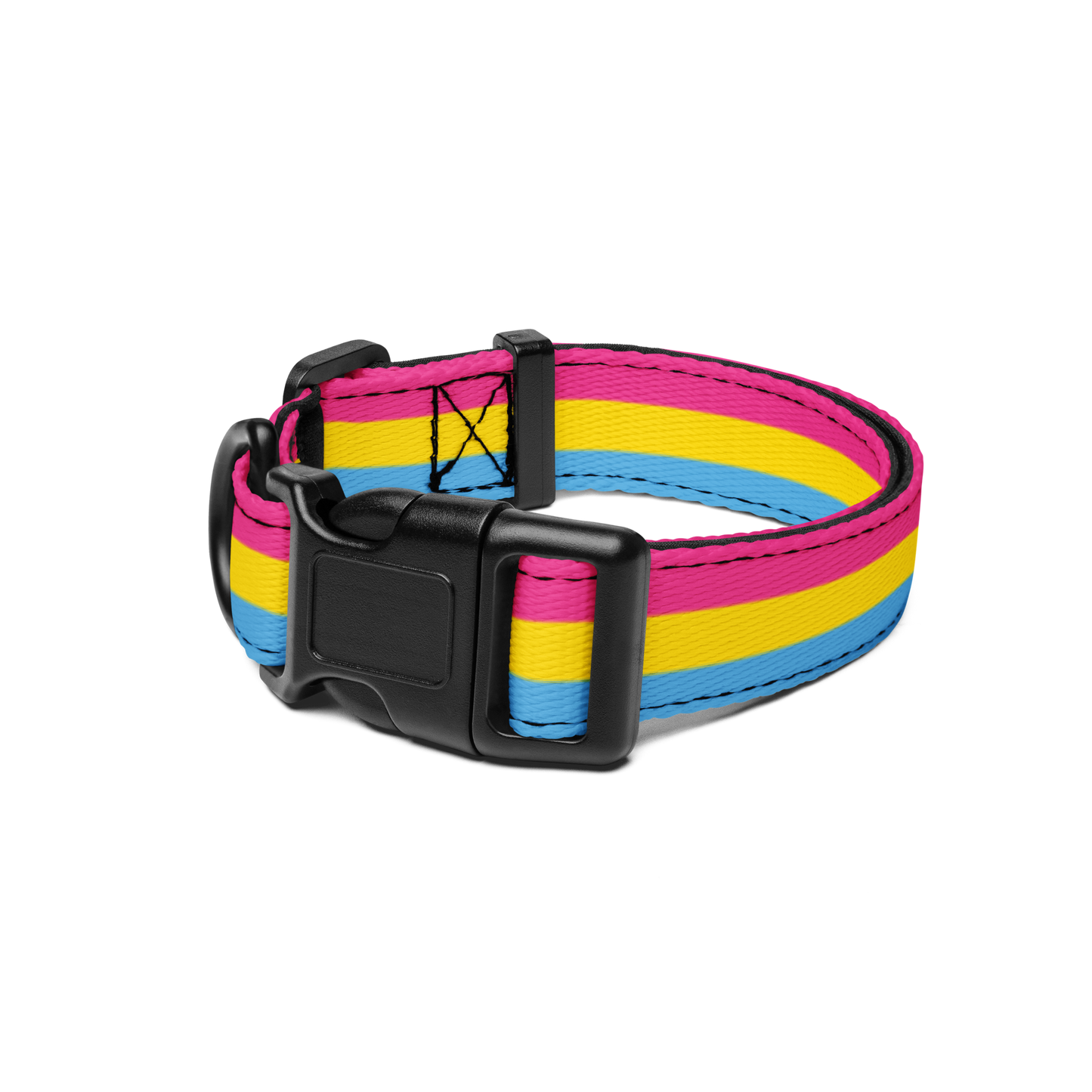 Pan Pride Flag Pet collar