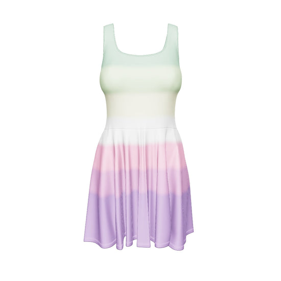 Genderfae Pride Gradient Skater Dress