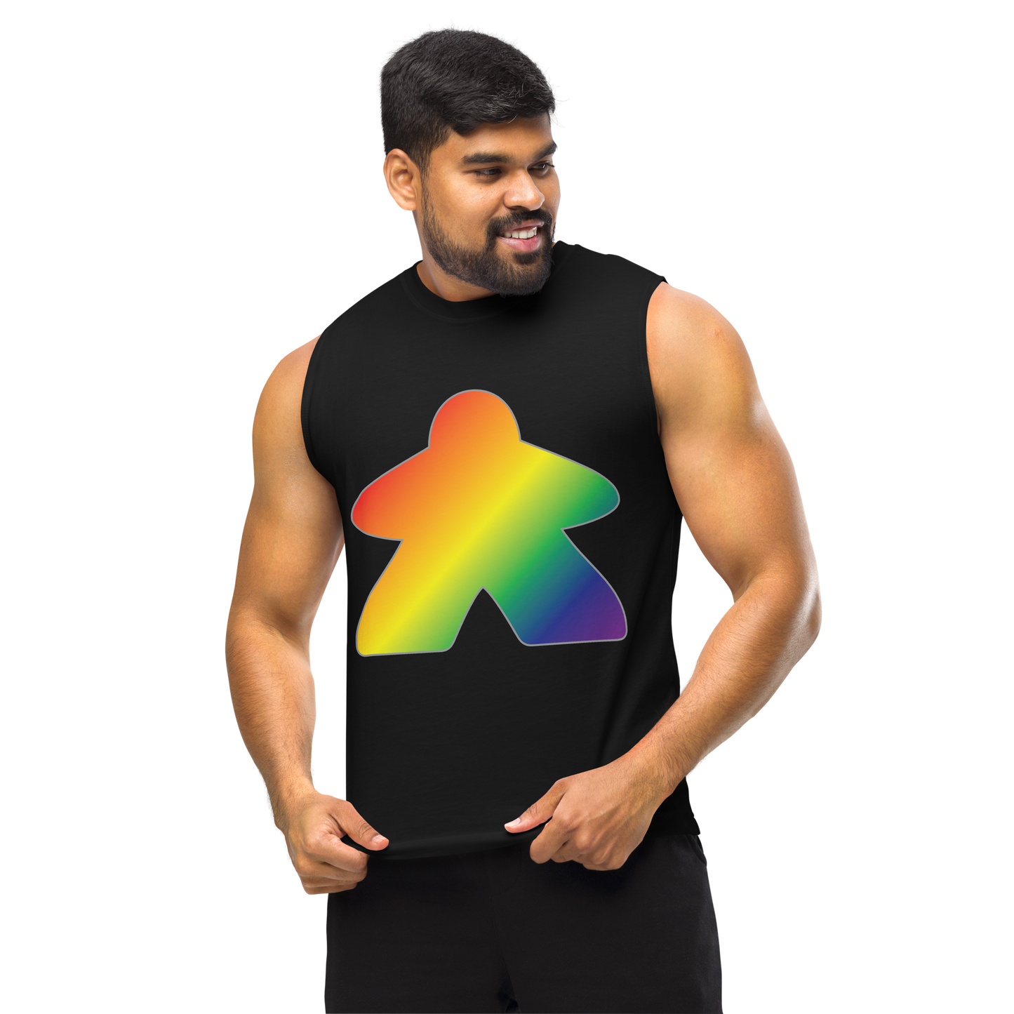 Queerple - Rainbow Pride Unisex Muscle Shirt