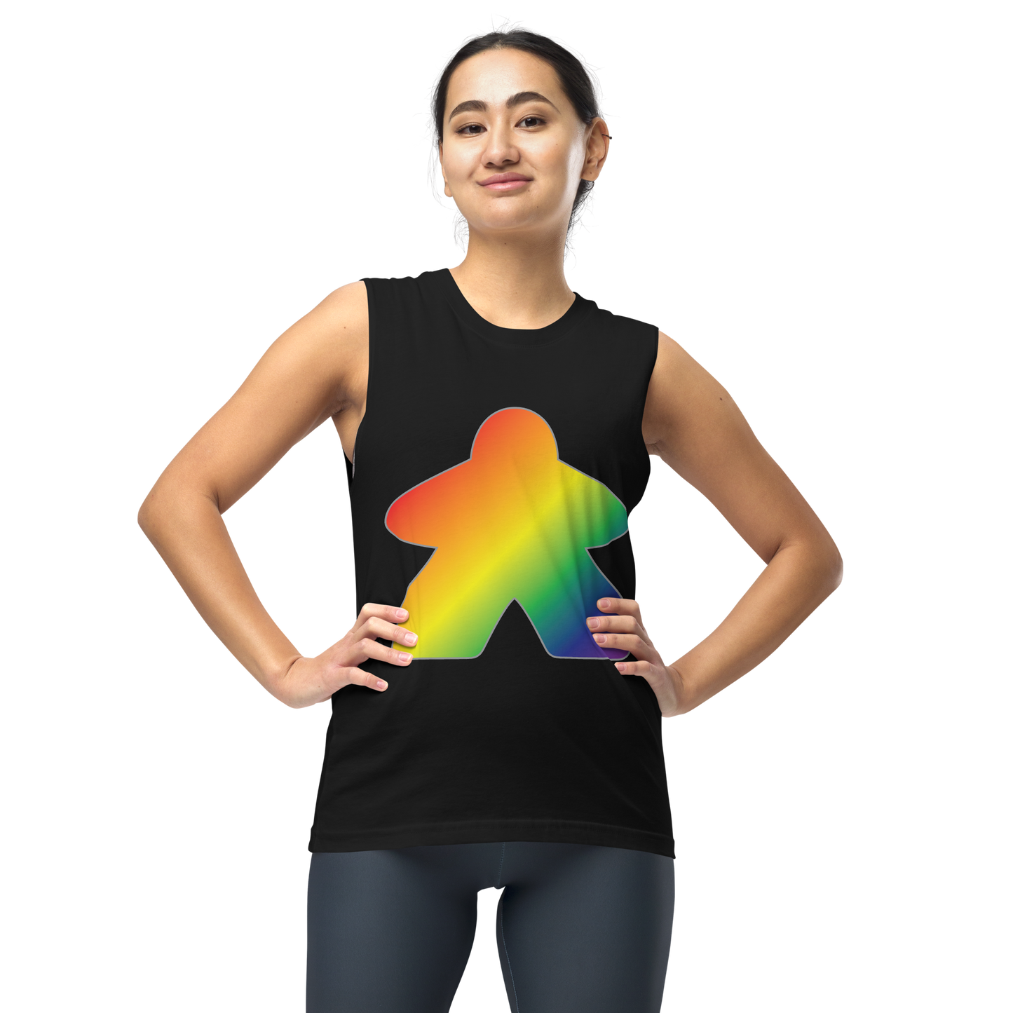 Queerple - Rainbow Pride Unisex Muscle Shirt