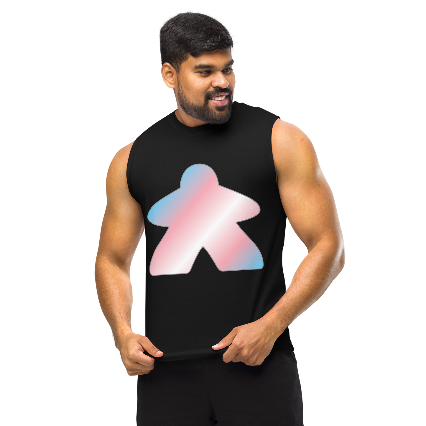 Queerple - Transgender Pride Unisex Muscle Shirt