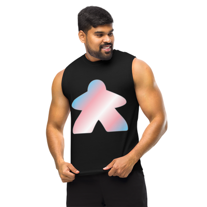 Queerple - Transgender Pride Unisex Muscle Shirt