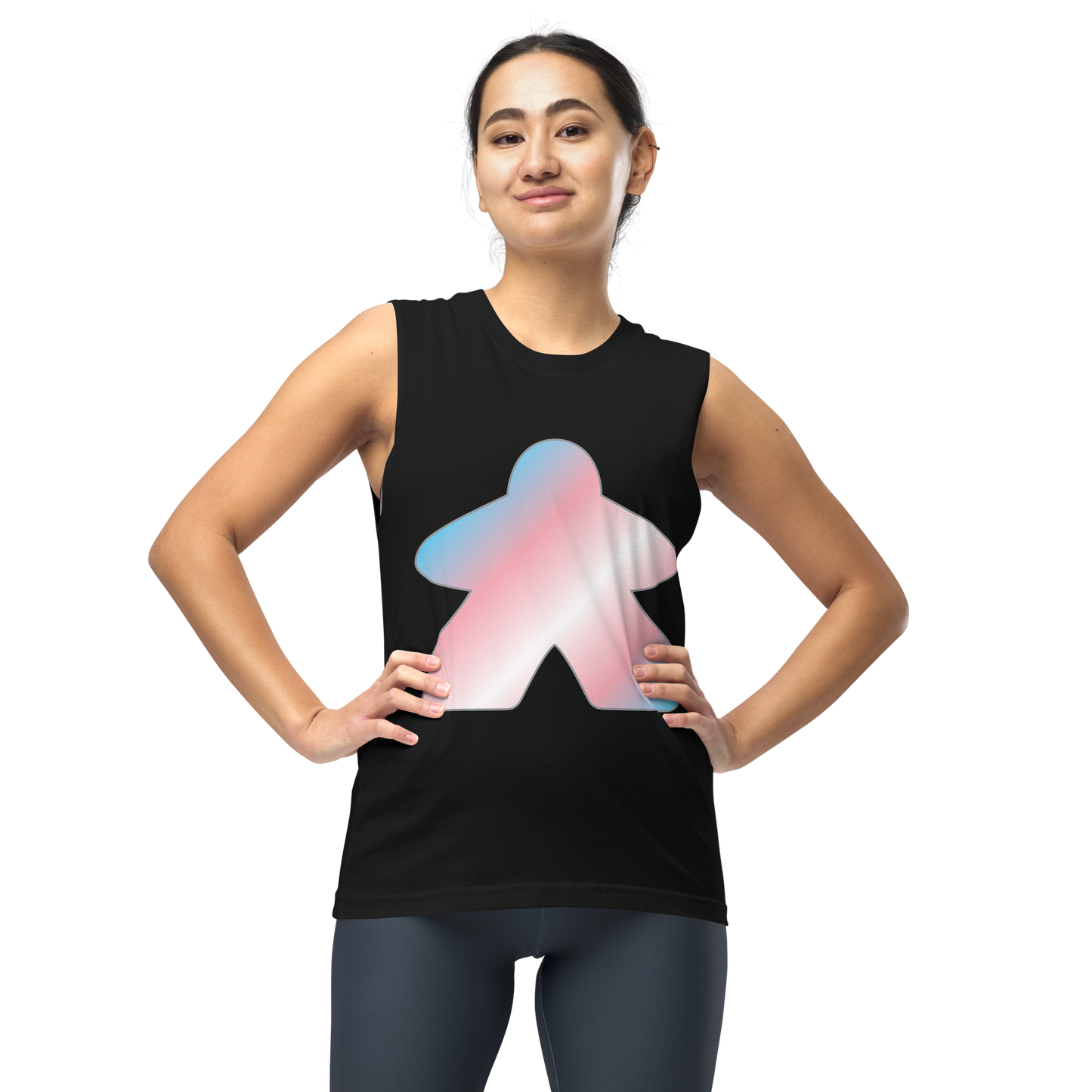 Queerple - Transgender Pride Unisex Muscle Shirt