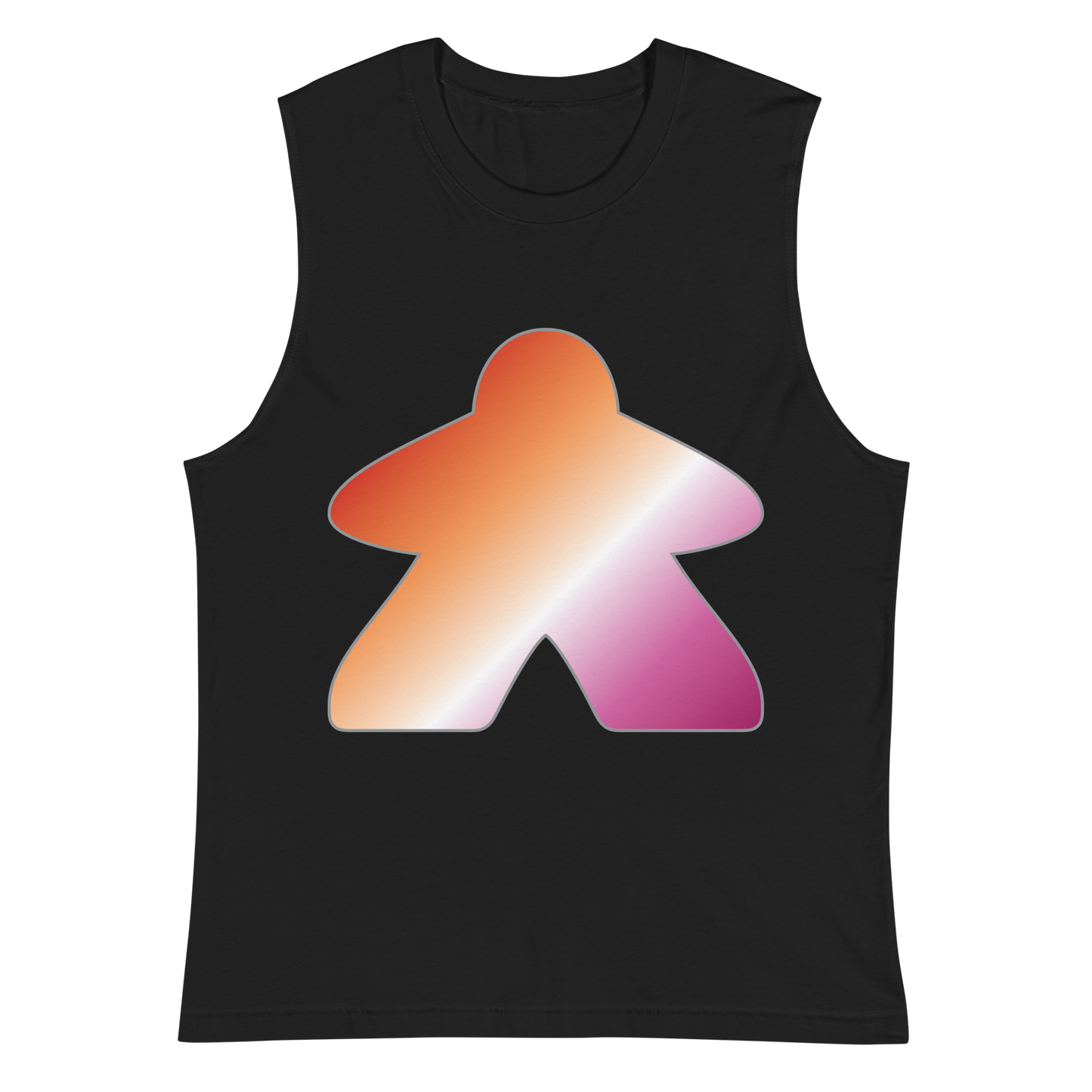 Queerple - Lesbian Pride Unisex Muscle Shirt