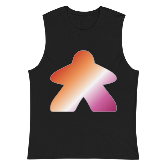 Queerple - Lesbian Pride Unisex Muscle Shirt