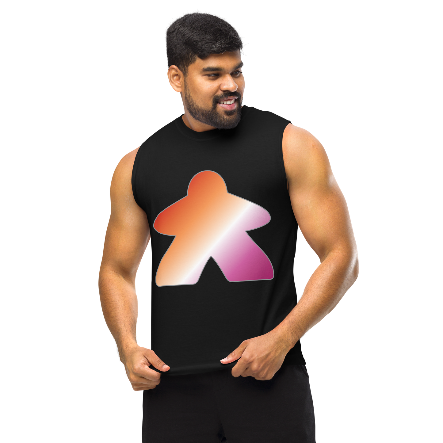 Queerple - Lesbian Pride Unisex Muscle Shirt