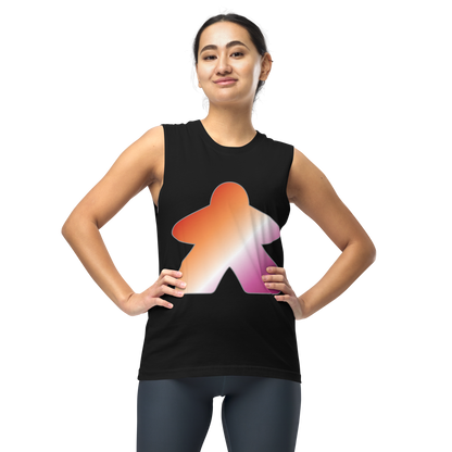 Queerple - Lesbian Pride Unisex Muscle Shirt