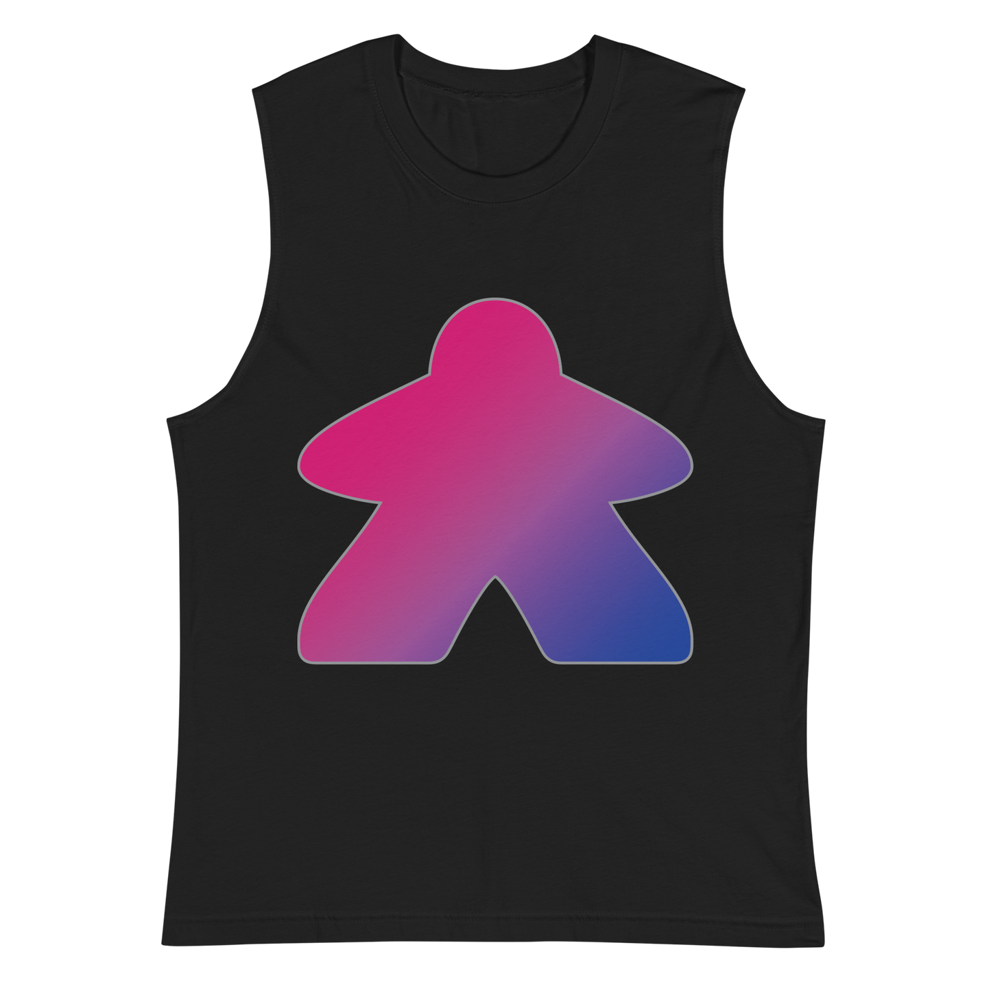 Queerple - Bisexual Pride Unisex Muscle Shirt