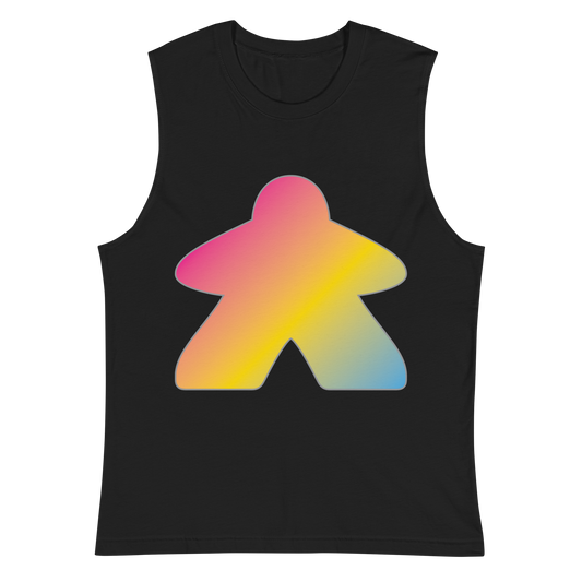 Queerple - Pansexual Pride Unisex Muscle Shirt