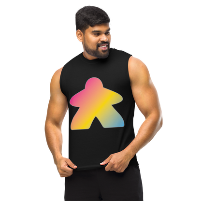 Queerple - Pansexual Pride Unisex Muscle Shirt