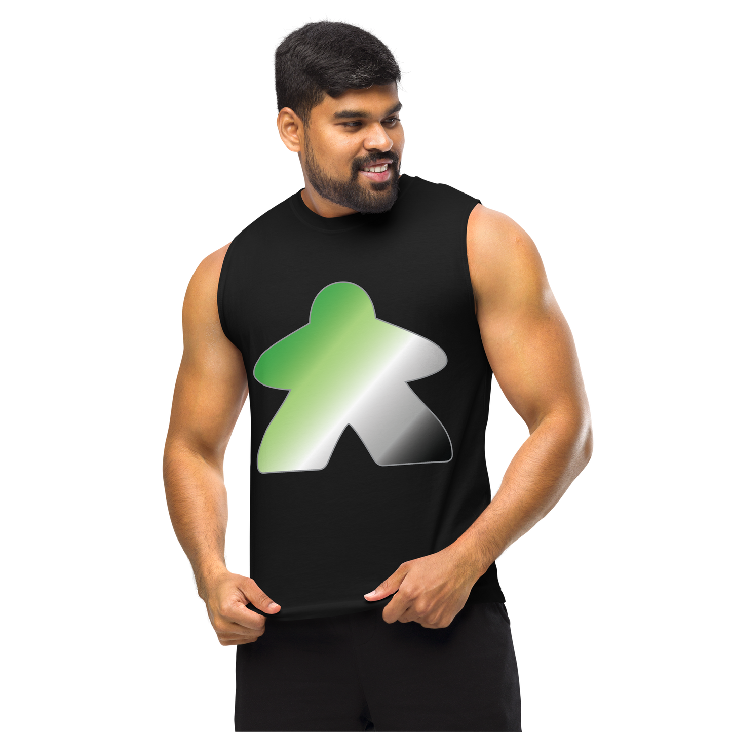 Queerple - Aromantic Pride Unisex Muscle Shirt