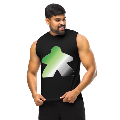 Queerple - Aromantic Pride Unisex Muscle Shirt