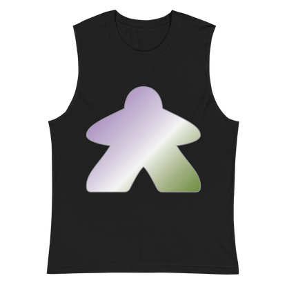 Queerple - Genderqueer Pride Unisex Muscle Shirt