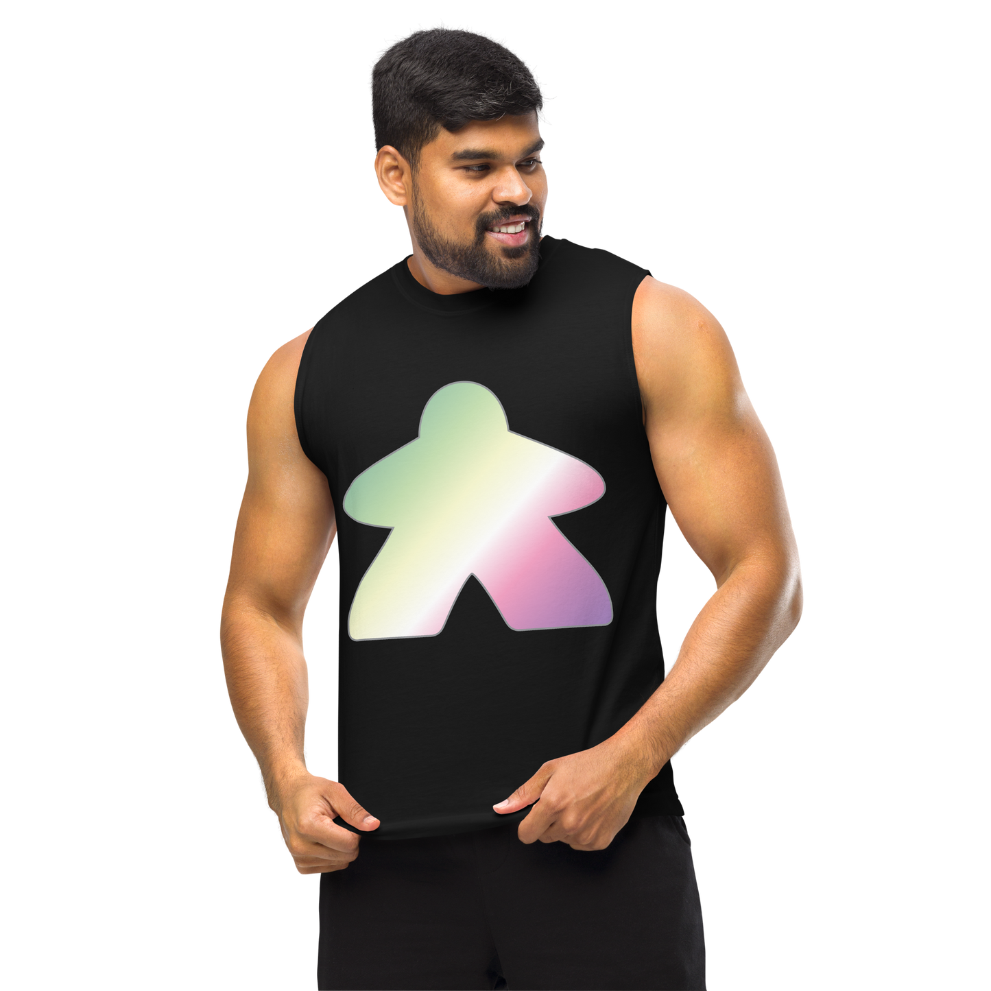 Queerple - Genderfae Pride Unisex Muscle Shirt