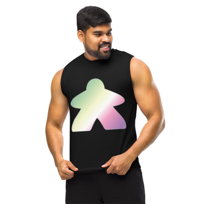 Queerple - Genderfae Pride Unisex Muscle Shirt