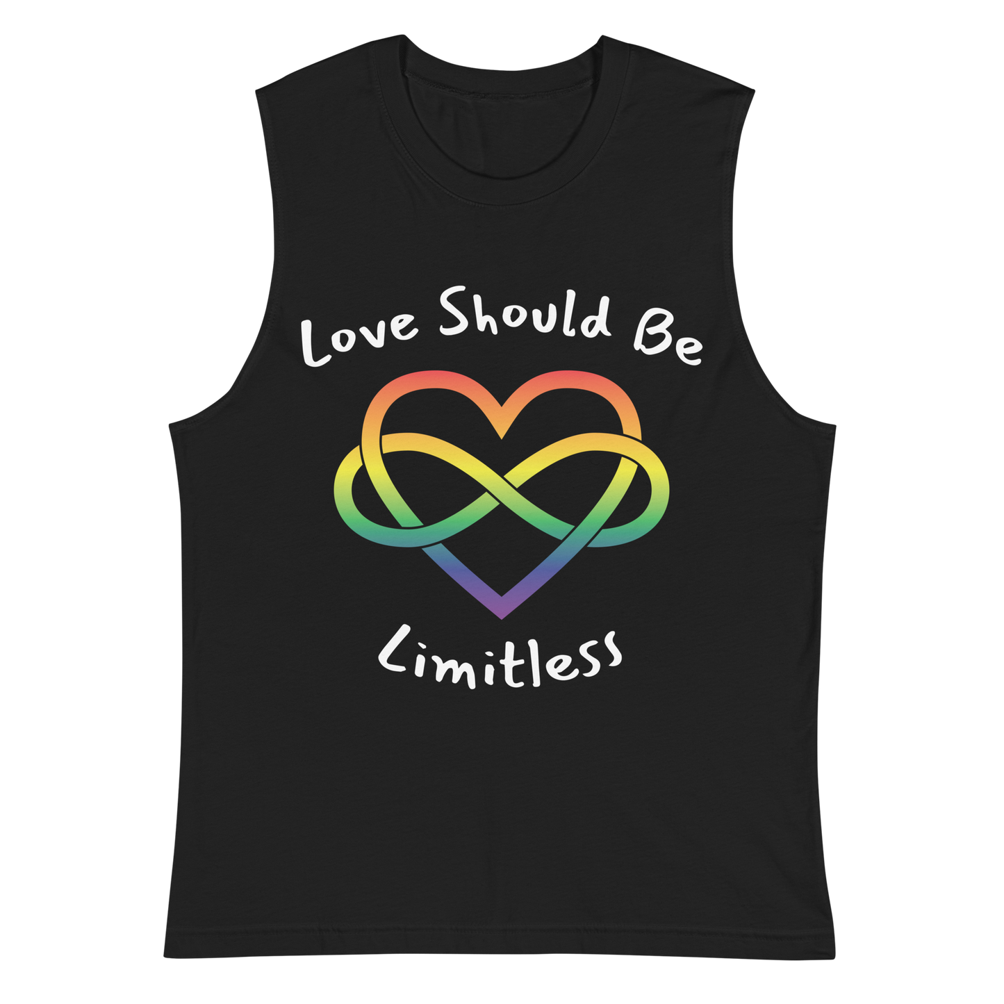 Love Should Be Limitless Unisex Muscle Shirt