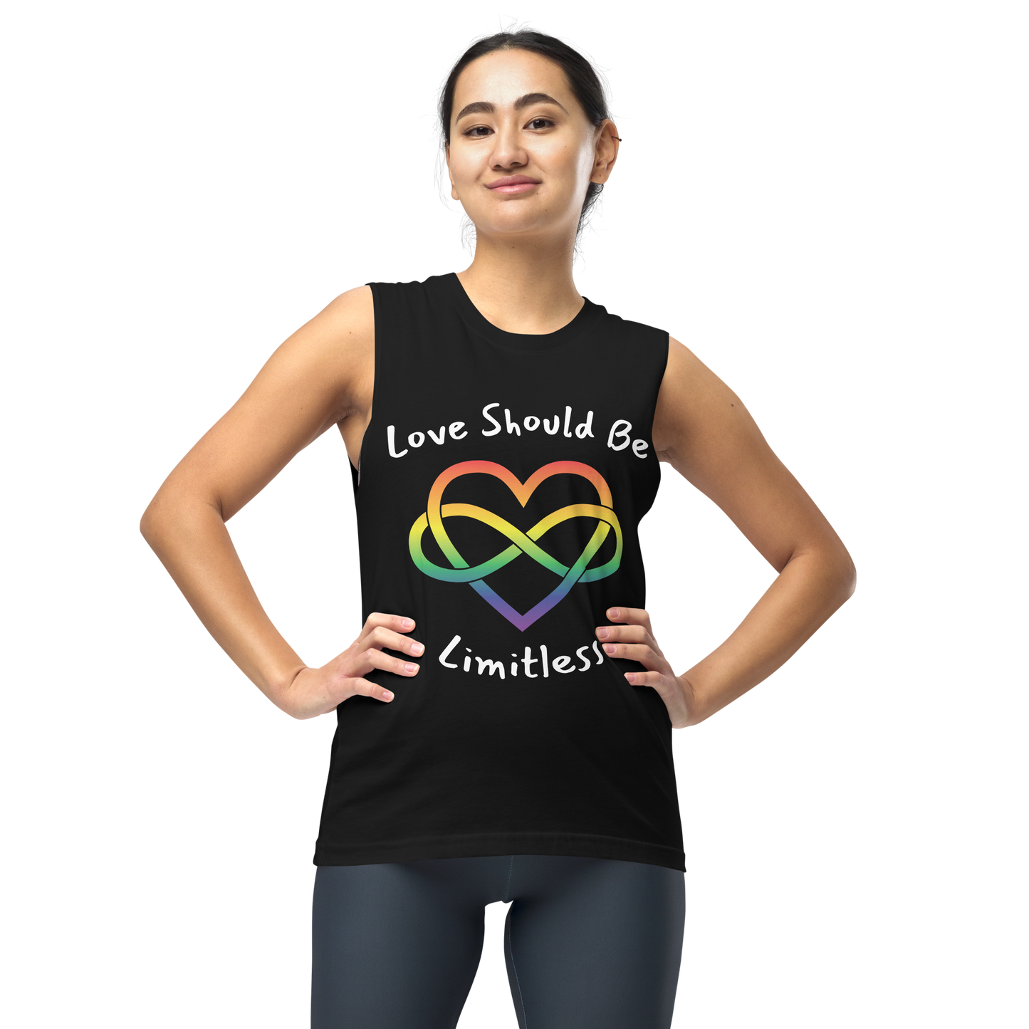 Love Should Be Limitless Unisex Muscle Shirt