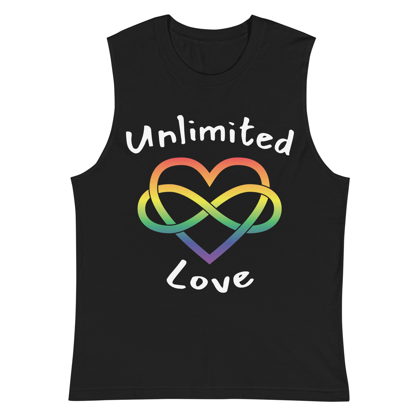 Unlimited Love Unisex Muscle Shirt