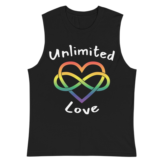 Unlimited Love Unisex Muscle Shirt