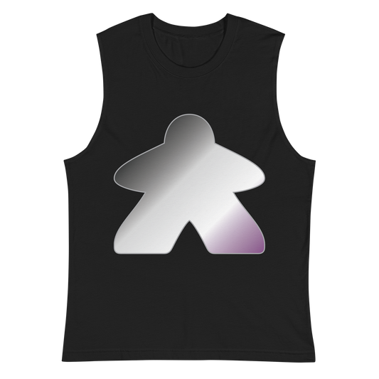 Queerple - Asexual/Demisexual Pride Unisex Muscle Shirt