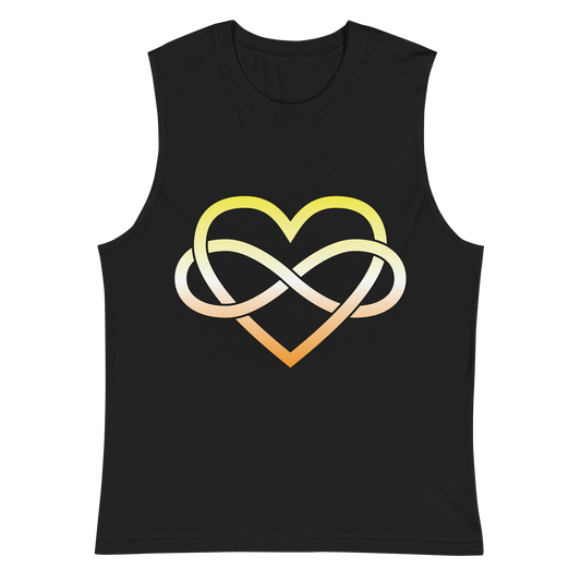 Polyamory Infinity Heart - Maverique Unisex Muscle Shirt