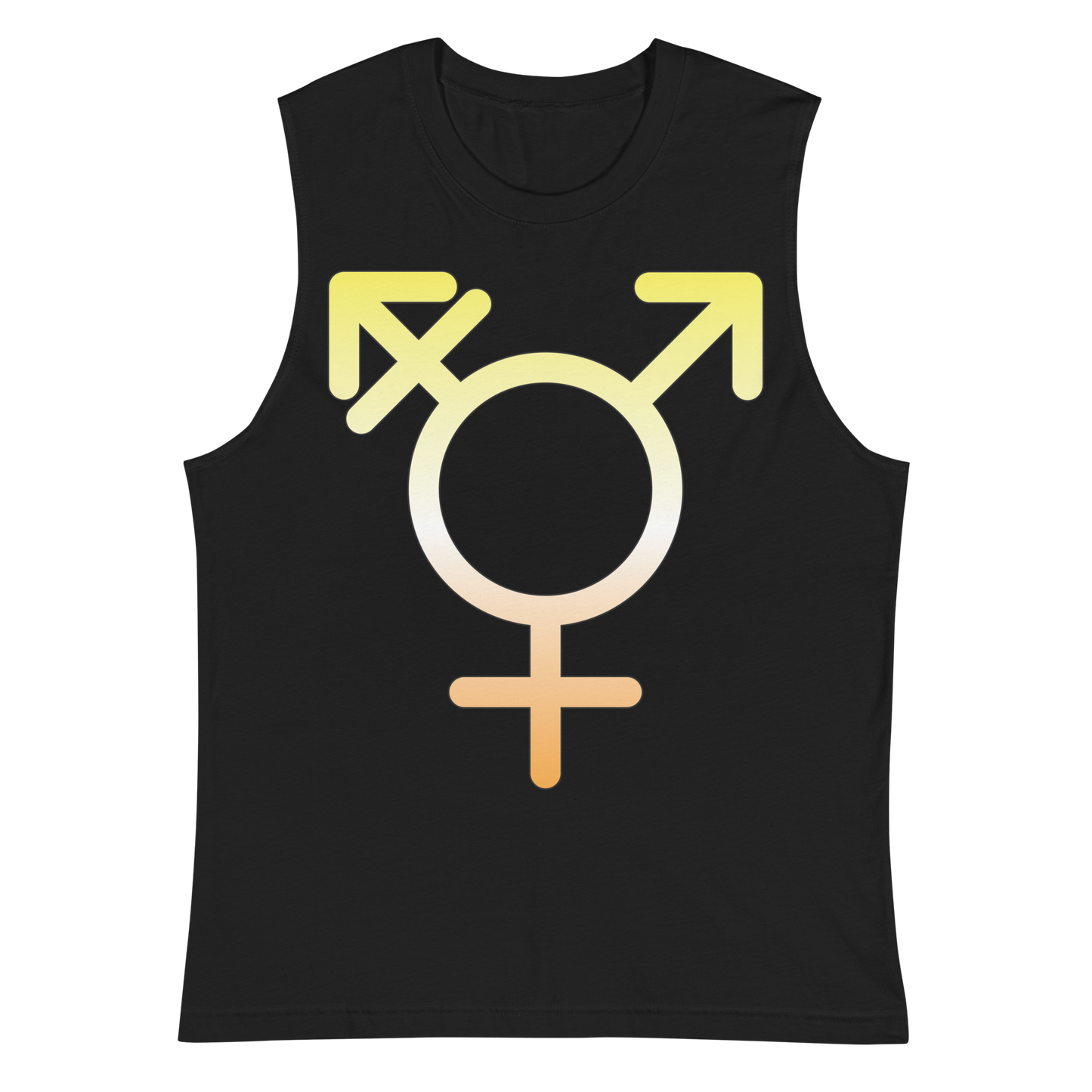 Transgender Symbol - Maverique Pride Unisex Muscle Shirt