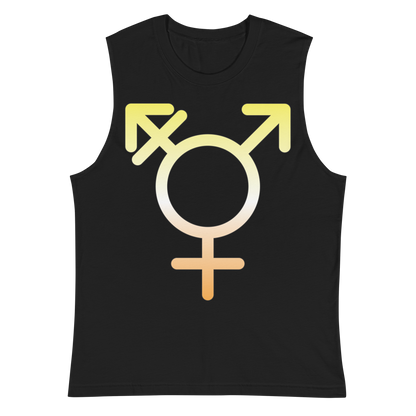 Transgender Symbol - Maverique Pride Unisex Muscle Shirt