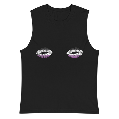 Ace Boob Kisses Unisex Muscle Shirt