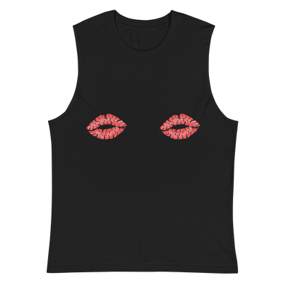 Boob Kisses Unisex Muscle Shirt