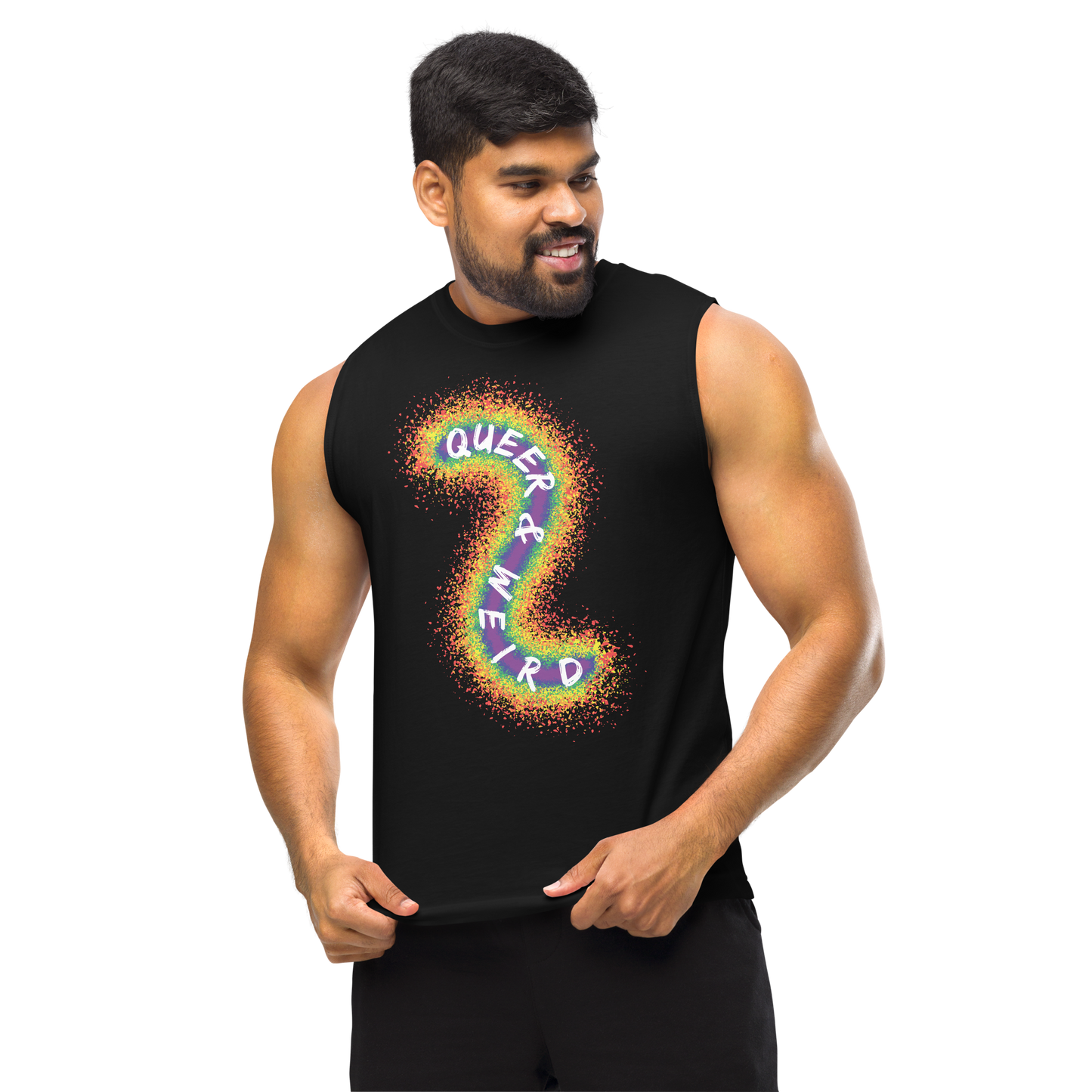 Queer & Weird Unisex Muscle Shirt