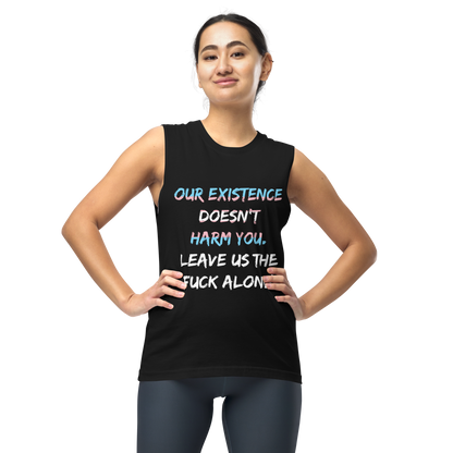 Leave Us Alone Unisex Muscle Shirt