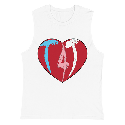 T4T Heart Unisex Muscle Shirt