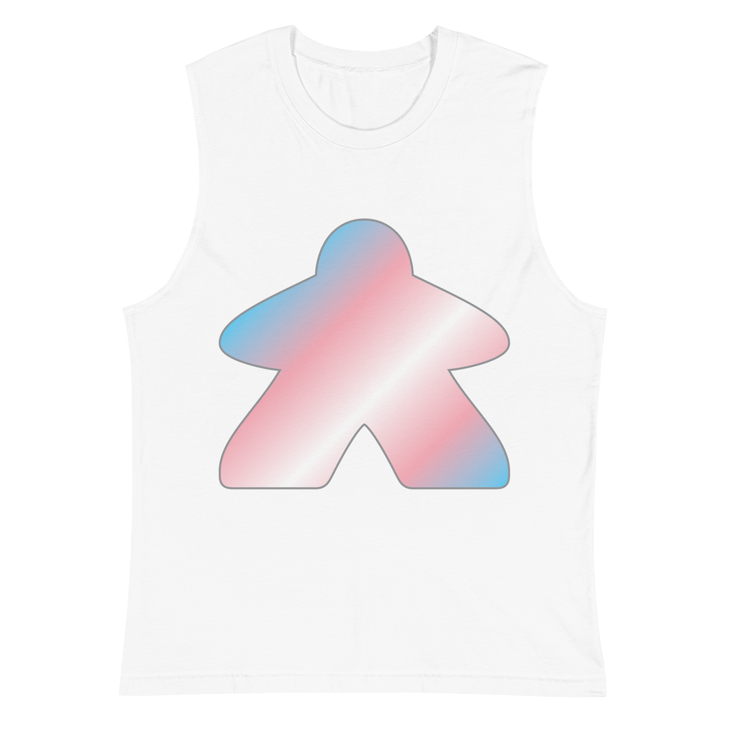 Queerple - Transgender Pride Unisex Muscle Shirt