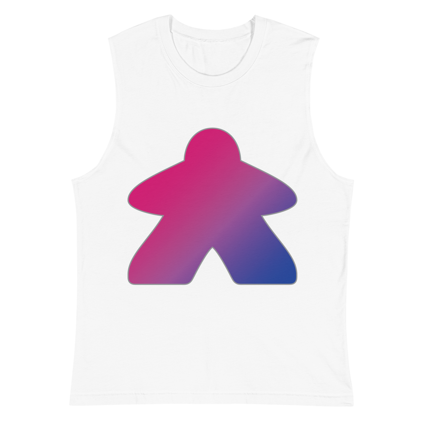 Queerple - Bisexual Pride Unisex Muscle Shirt