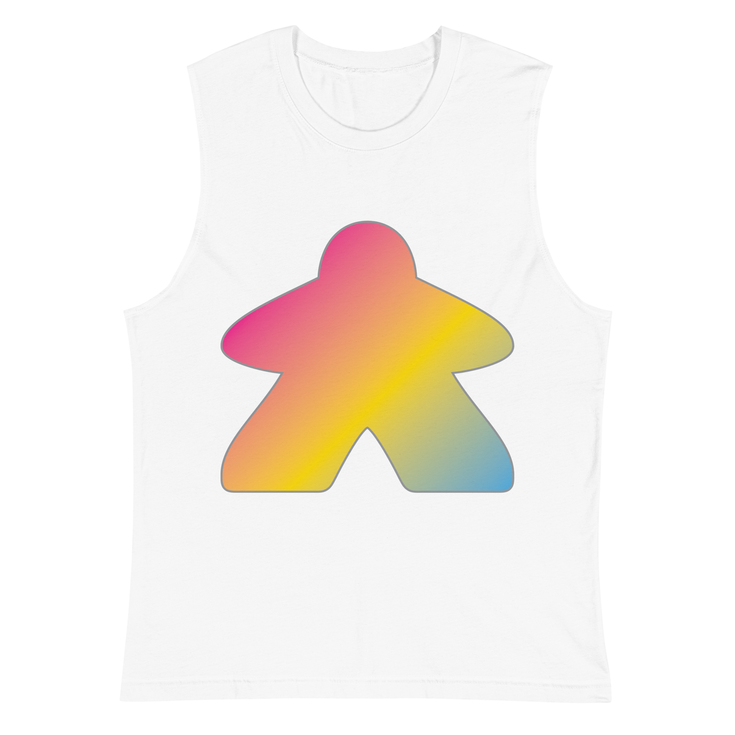 Queerple - Pansexual Pride Unisex Muscle Shirt