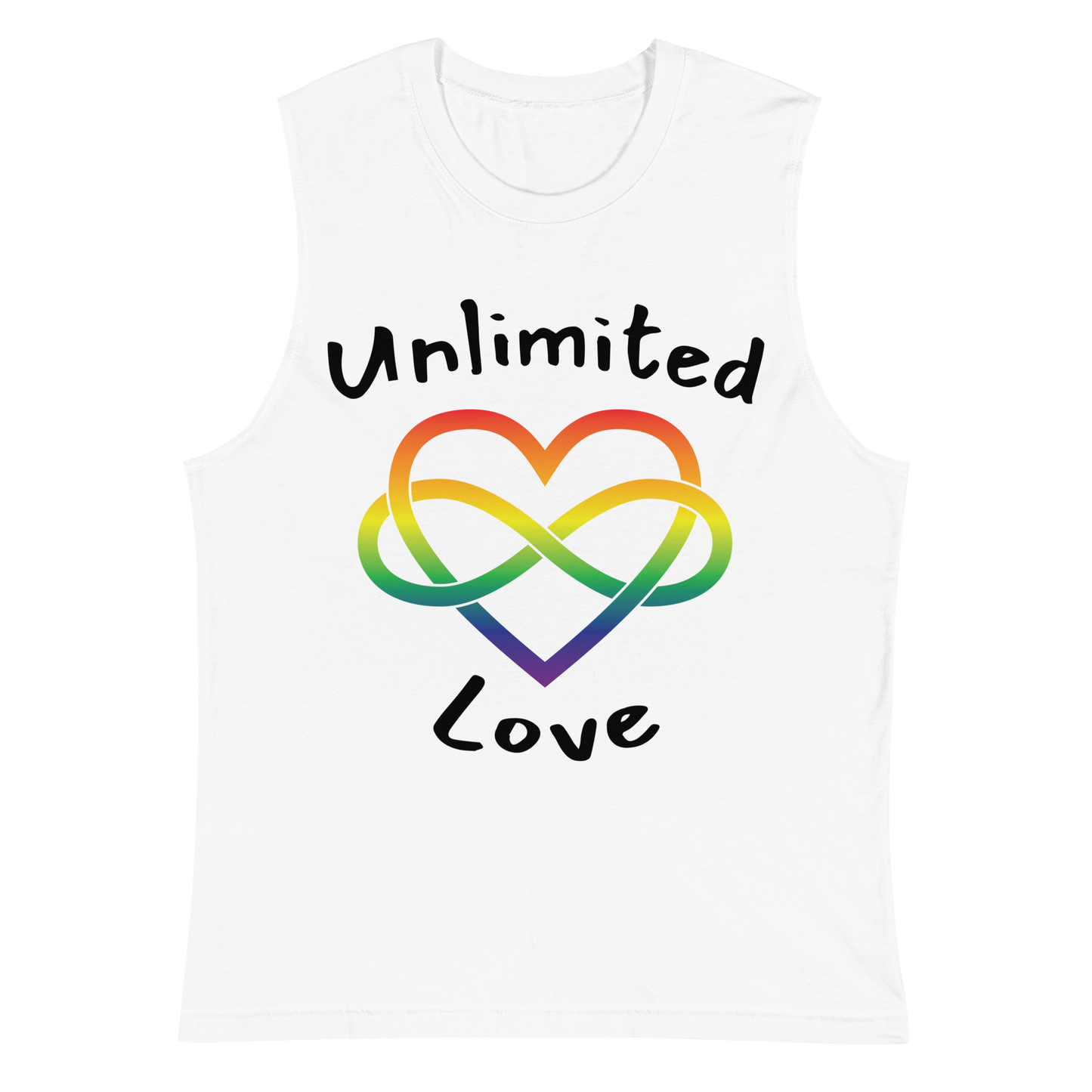 Unlimited Love Unisex Muscle Shirt