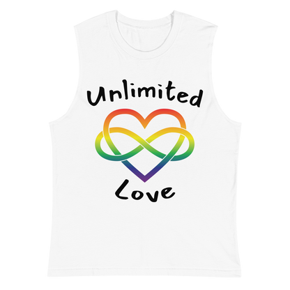 Unlimited Love Unisex Muscle Shirt