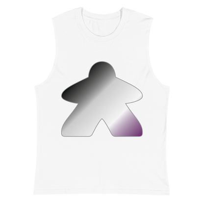 Queerple - Asexual/Demisexual Pride Unisex Muscle Shirt