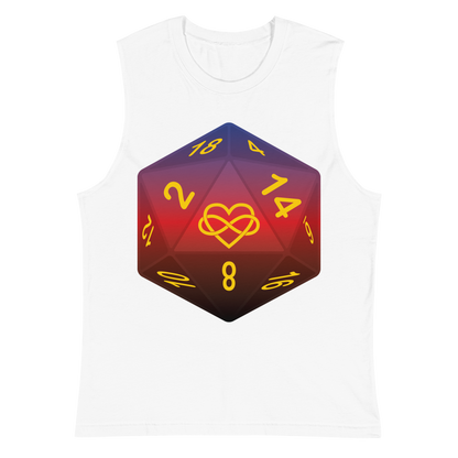 Pride Dice - Polyamory Unisex Muscle Shirt