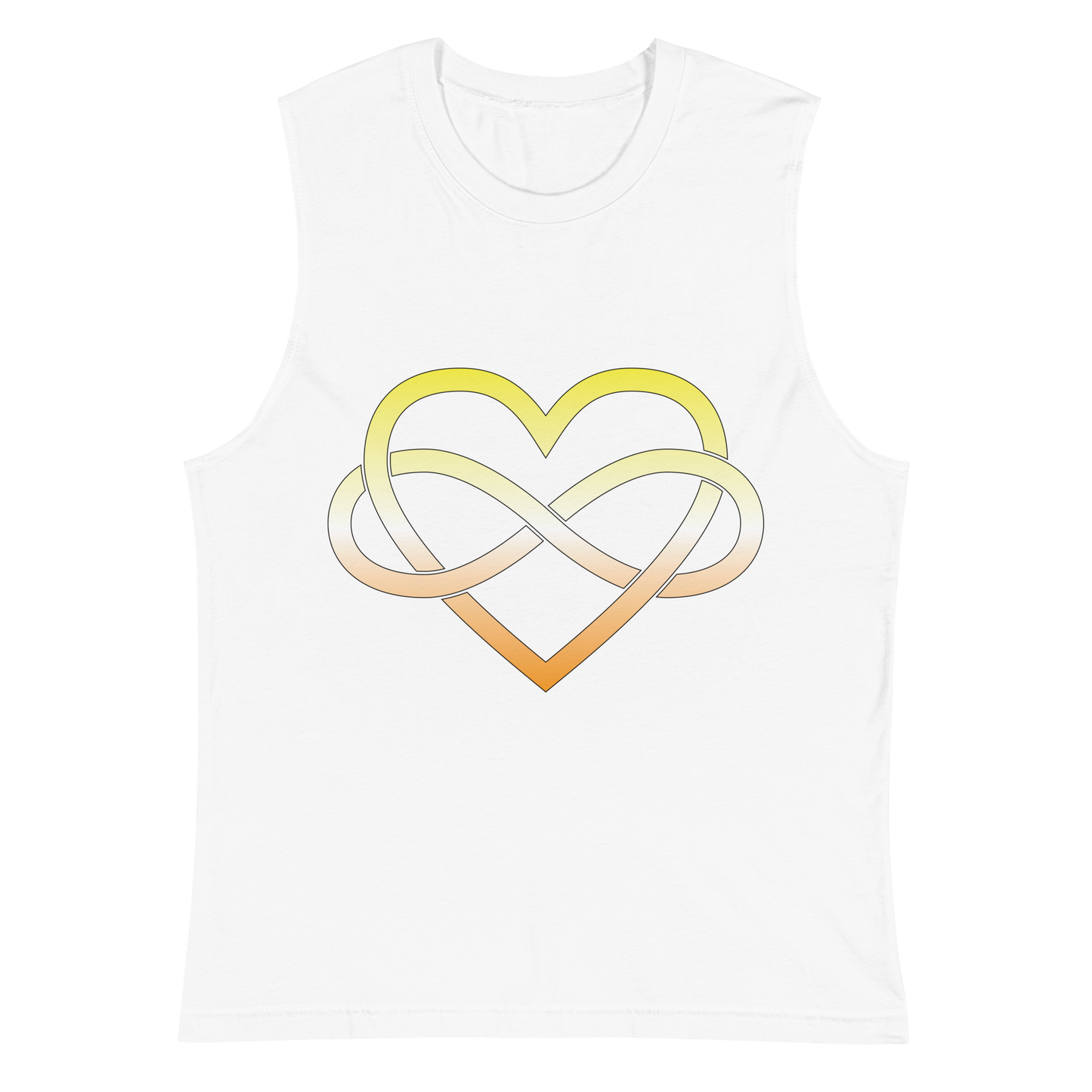 Polyamory Infinity Heart - Maverique Unisex Muscle Shirt