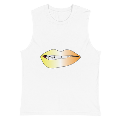 Biting Lips - Maverique Pride - Gradient Unisex Muscle Shirt