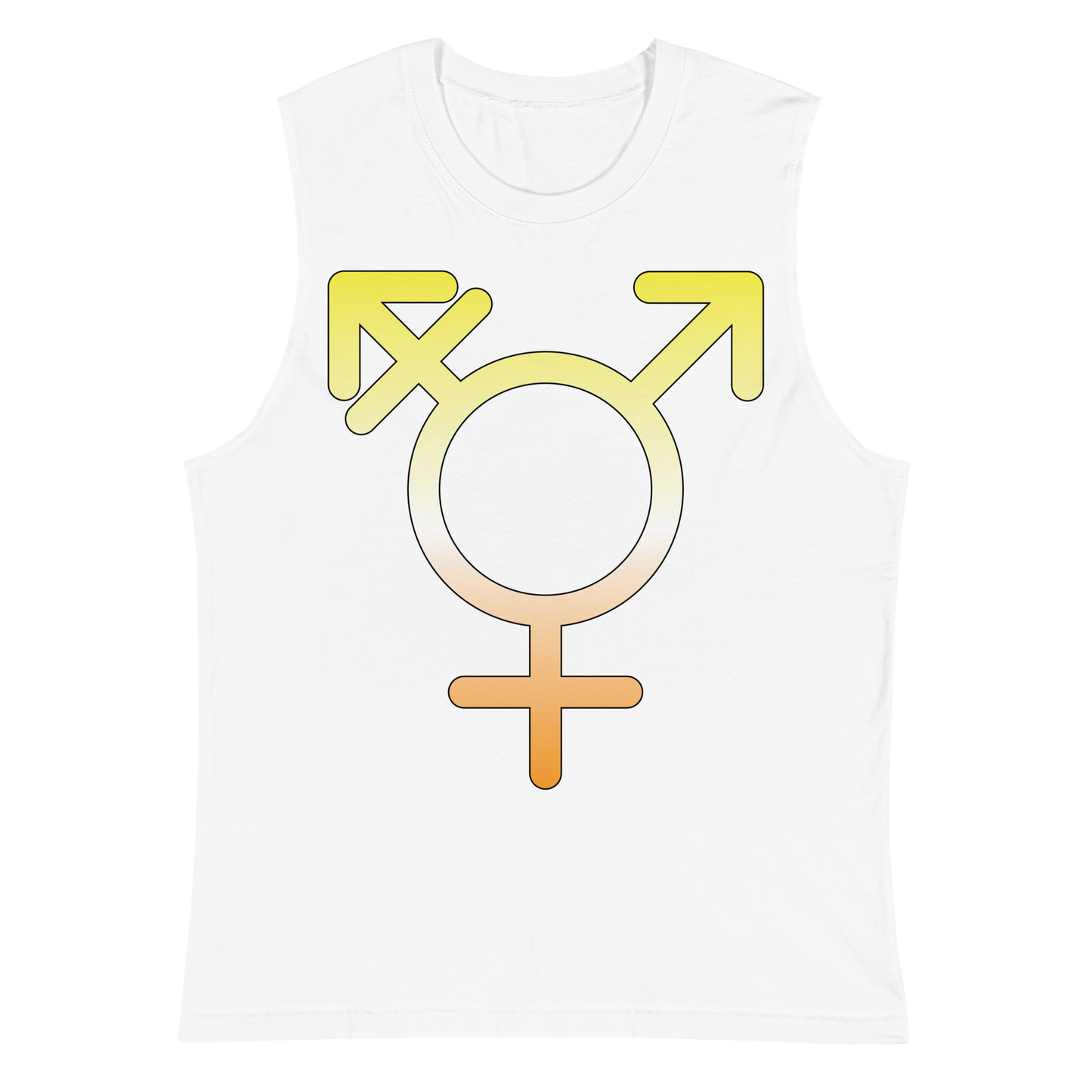 Transgender Symbol - Maverique Pride Unisex Muscle Shirt