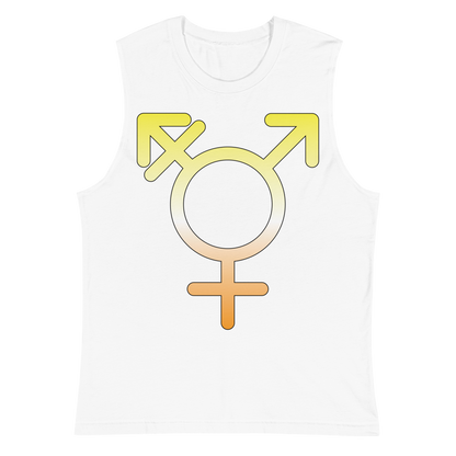 Transgender Symbol - Maverique Pride Unisex Muscle Shirt