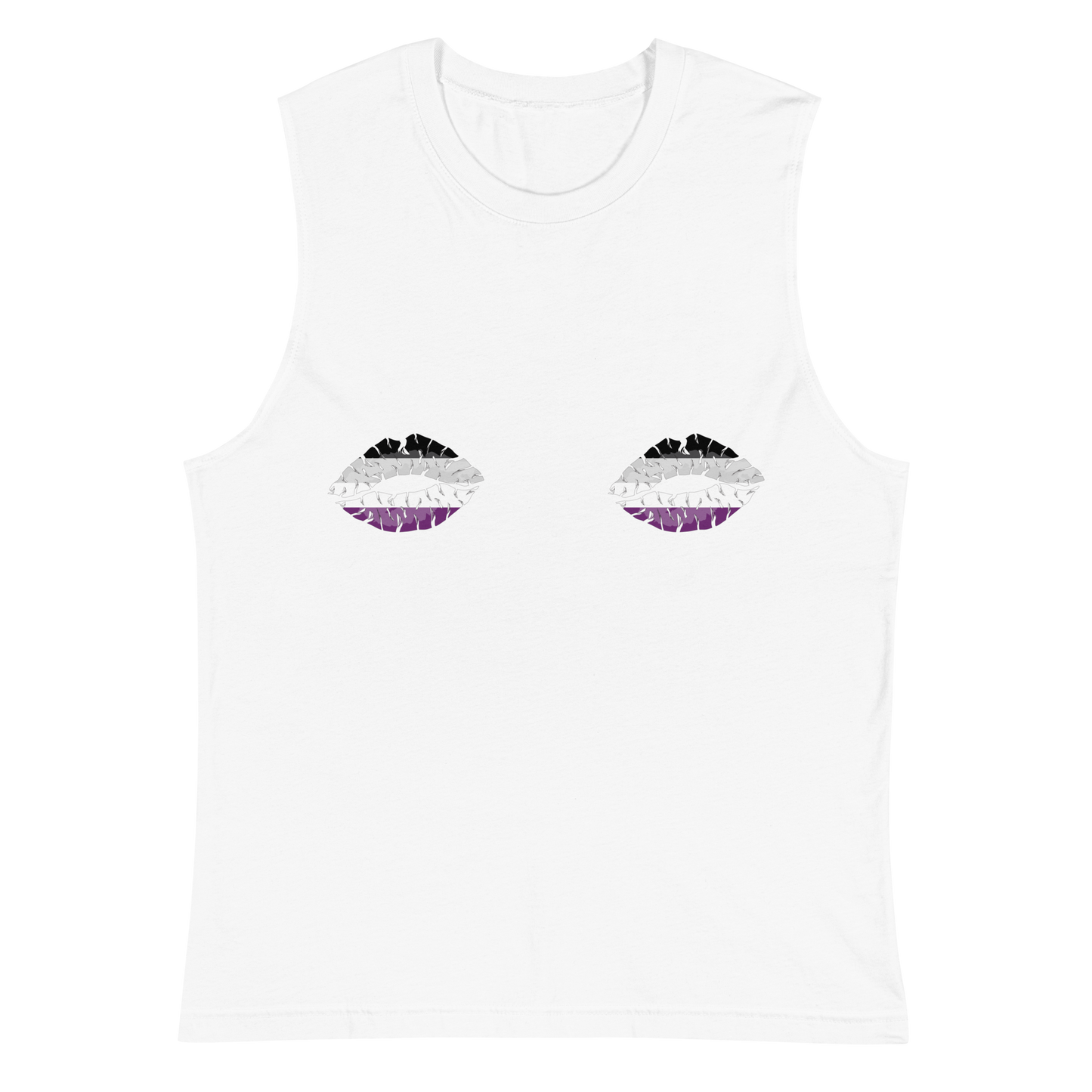 Ace Boob Kisses Unisex Muscle Shirt