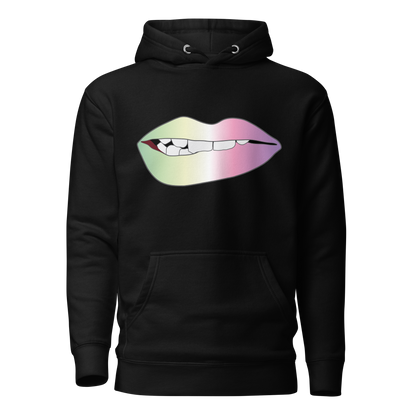 Biting Lips - Genderfae Pride - Gradient Unisex Hoodie