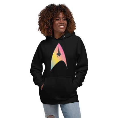 Starfleet Insignia - Pansexual Pride Unisex Hoodie