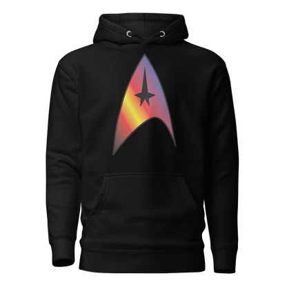 Starfleet Insignia - Polyamory Pride Unisex Hoodie