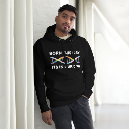 Born This Way - Rainbow/Trans Unisex Hoodie