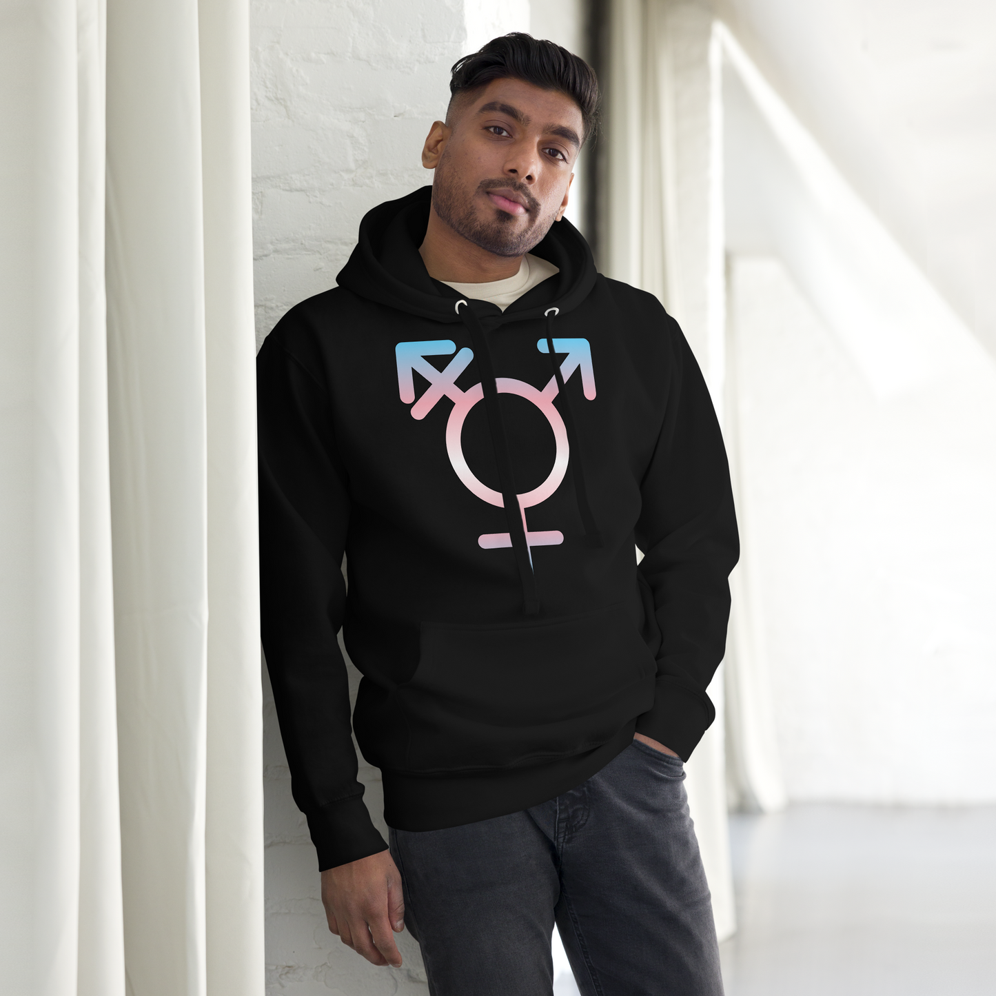 Transgender Symbol - Trans Pride Unisex Hoodie