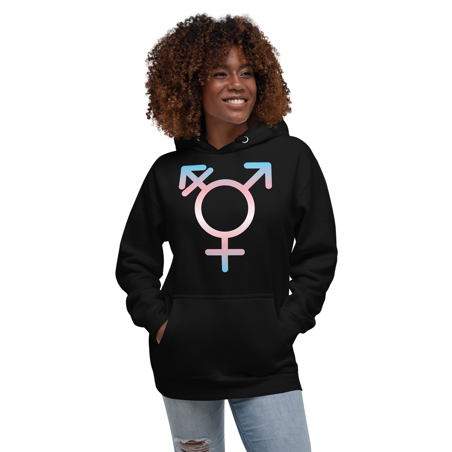 Transgender Symbol - Trans Pride Unisex Hoodie